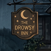 The Drowsy Inn sign